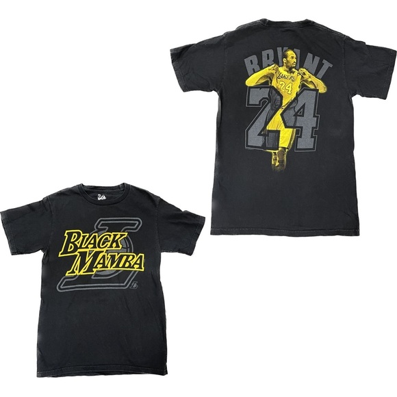 Majestic Other - Vintage 2009 Kobe Bryant Black Mama NBA Lakers #24 T-Shirt Size Small